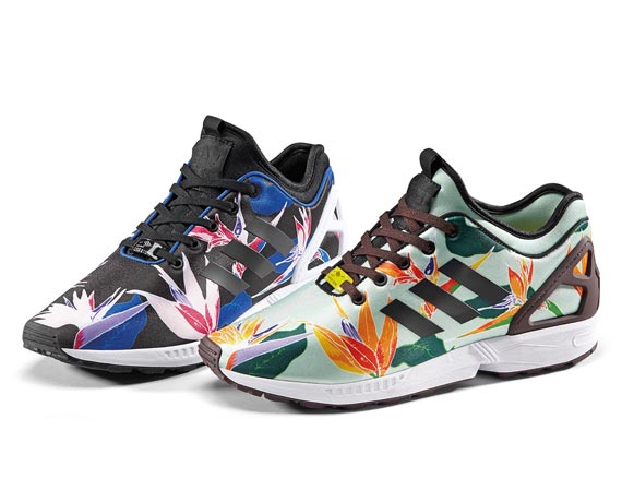 adidas zx flux floral pas cher